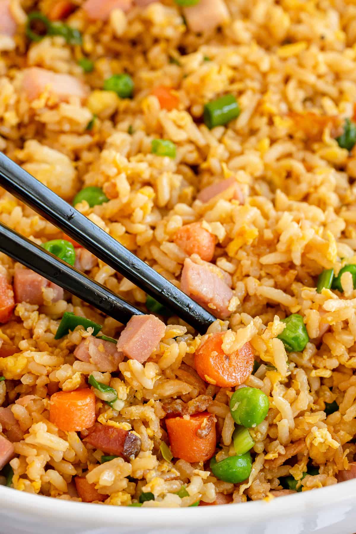 Ham Fried Rice (Quick and Easy!) Valerie's Kitchen
