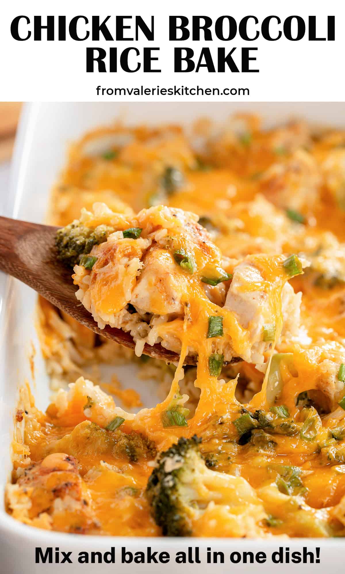 Chicken Broccoli Rice Bake (One Dish Easy Cleanup!) Valerie's Kitchen