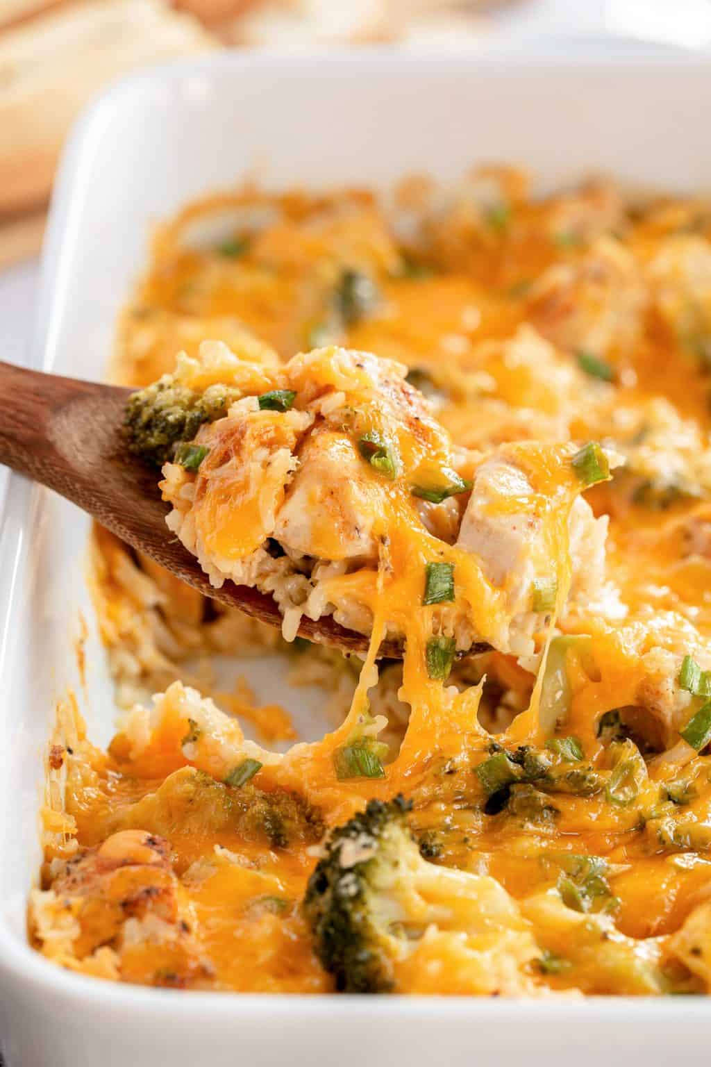 Chicken Broccoli Rice Bake (One Dish Easy Cleanup!) Valerie's Kitchen