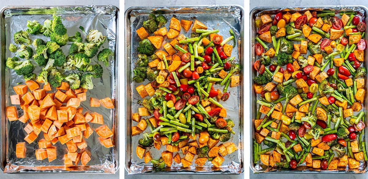 Sheet Pan Roasted Vegetables Valerie's Kitchen Karinokada