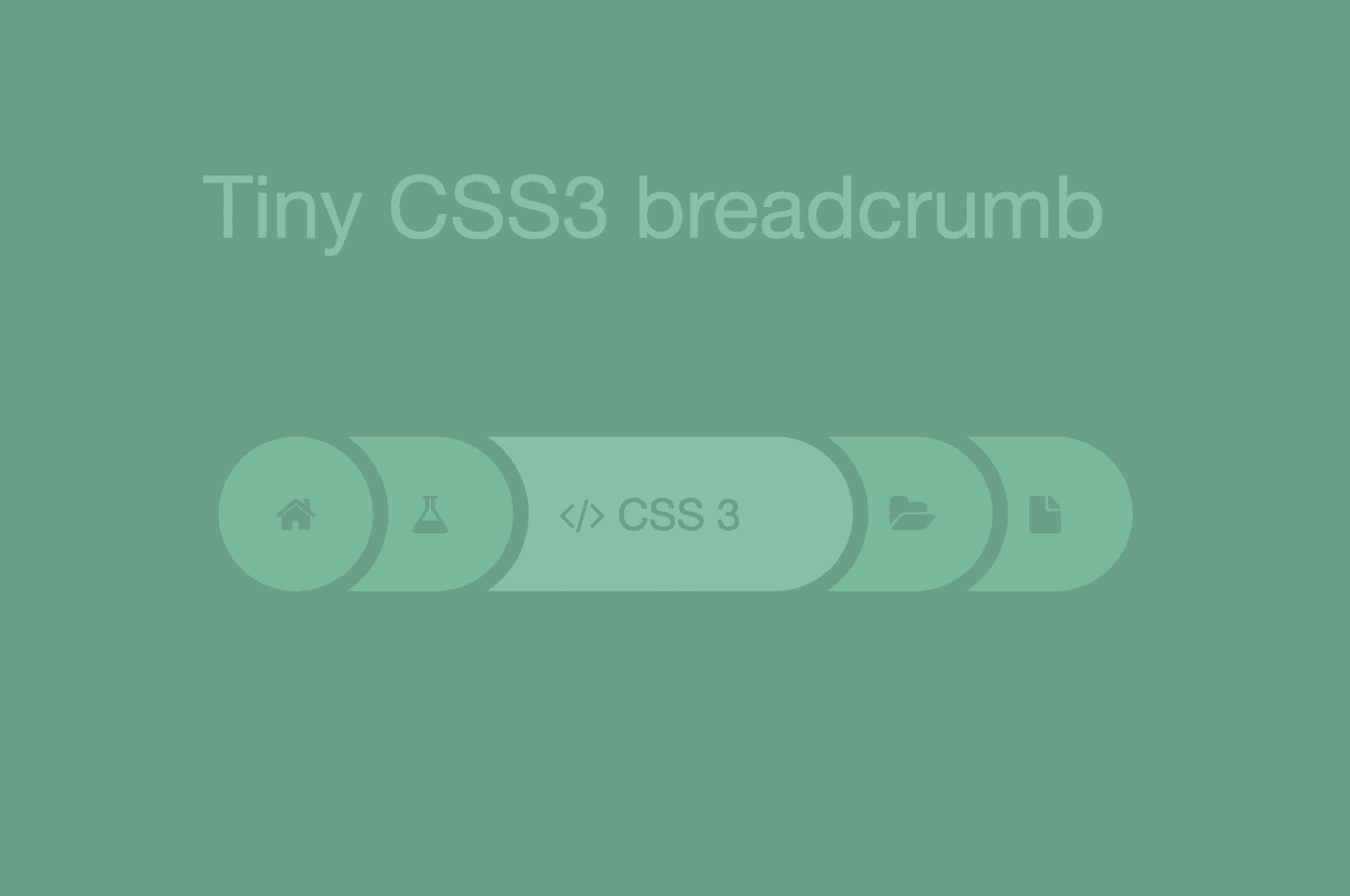 45 CSS Breadcrumb Examples