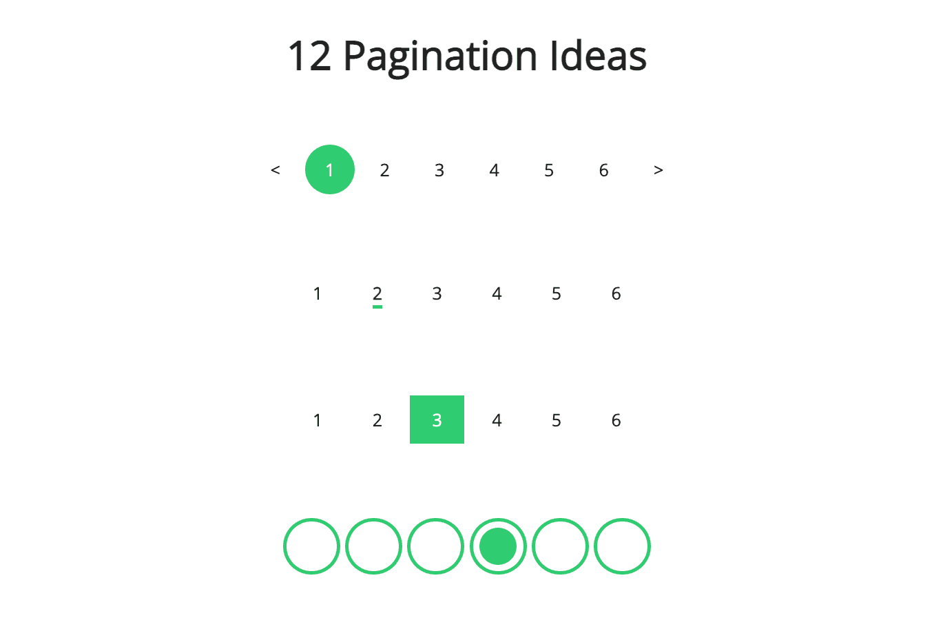 31 CSS Pagination Examples