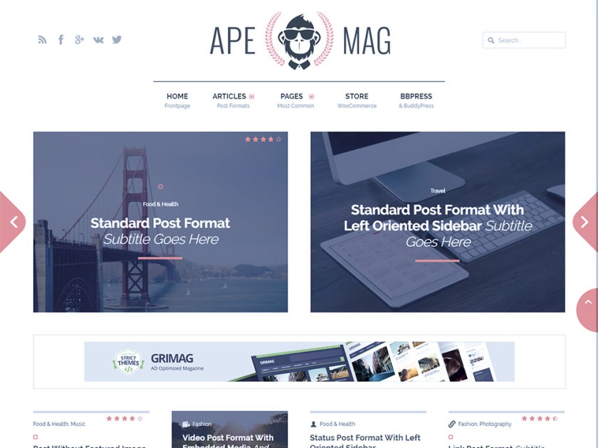 Apemag Affiliate WordPress Theme by Strict Themes