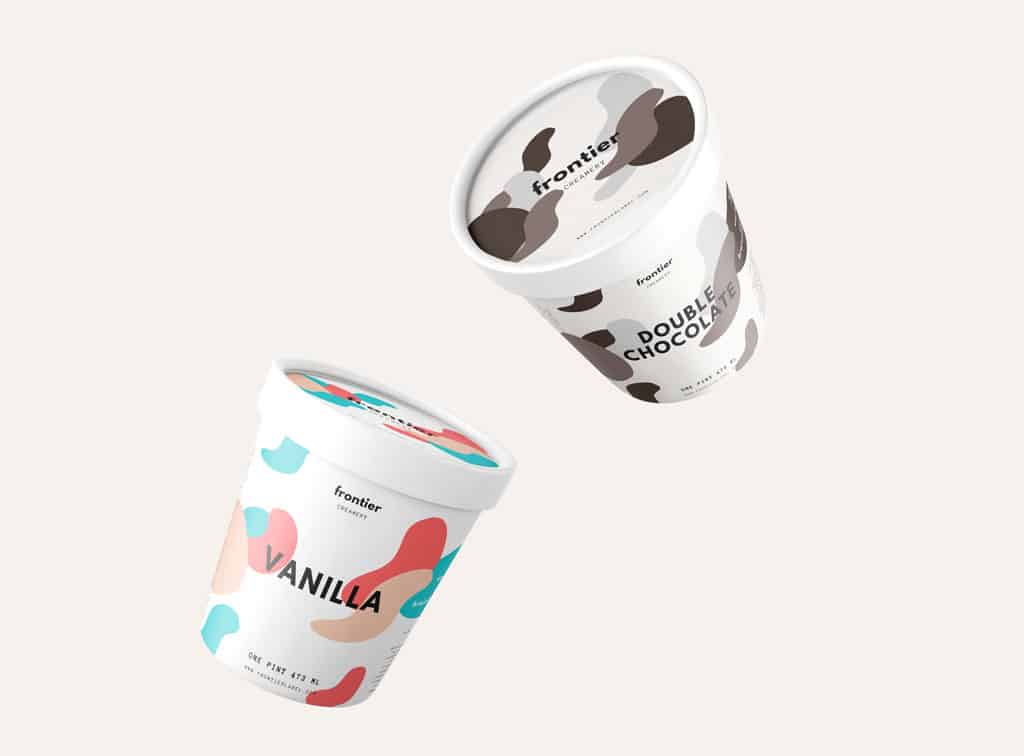 Best Ice Cream Label Sizes and Materials Frontier Label