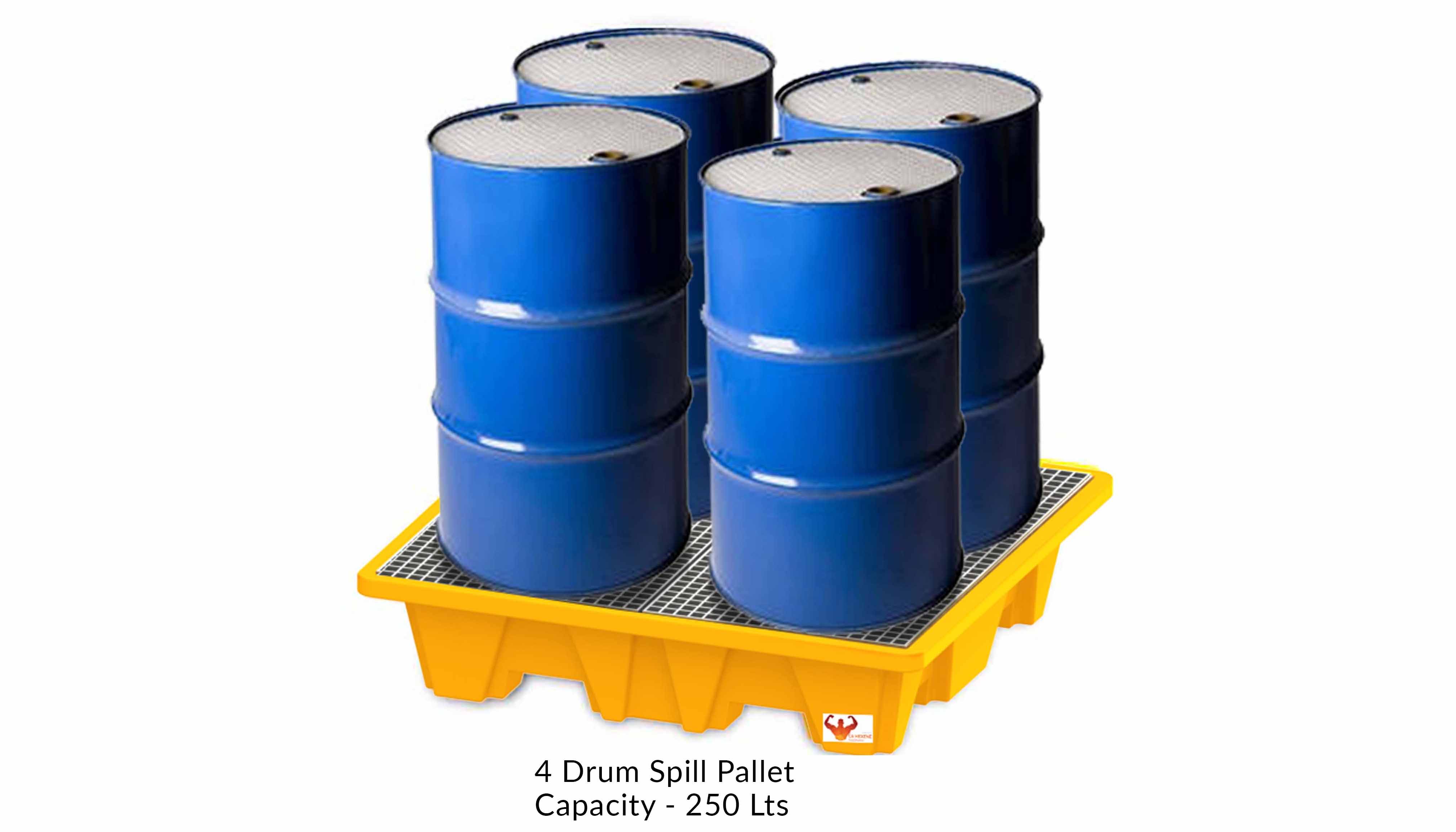 Drum Spill Pallets Spill Containment Pallets Manufacturers & Supplier