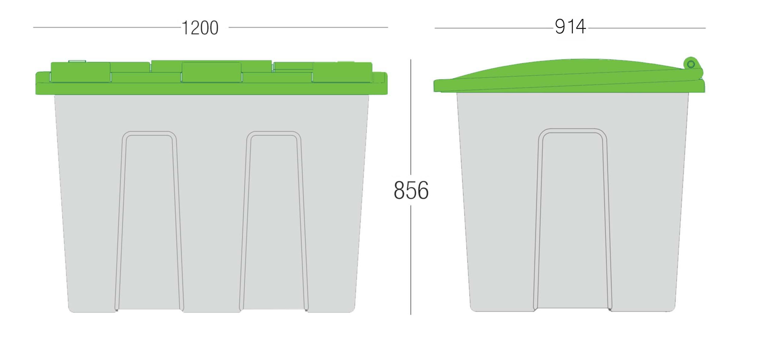 Waste Collection Bins Suppliers, Community Waste Bins & Recycling