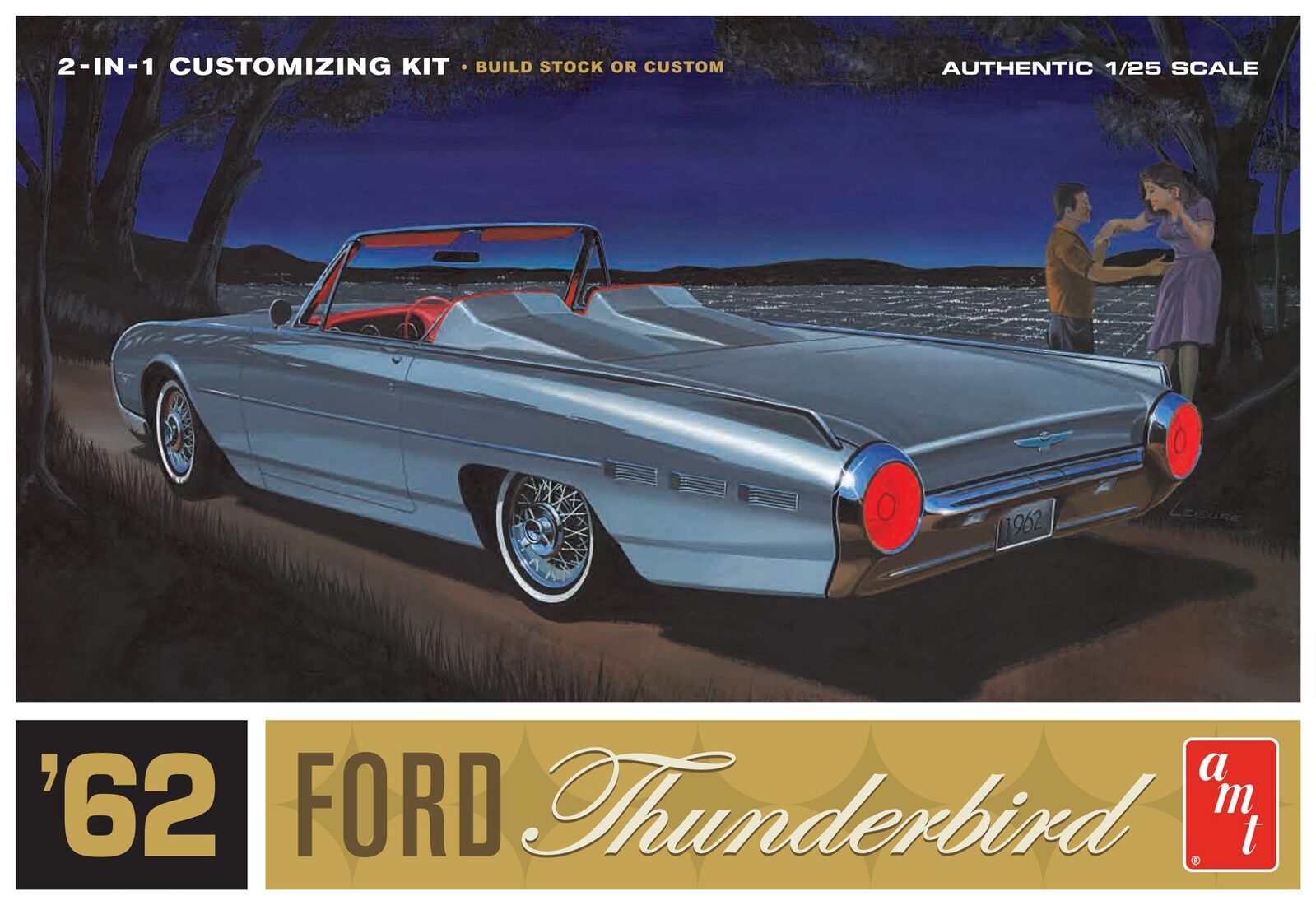 AMT 1/25 1962 Ford Thunderbird Plastic Model Kit
