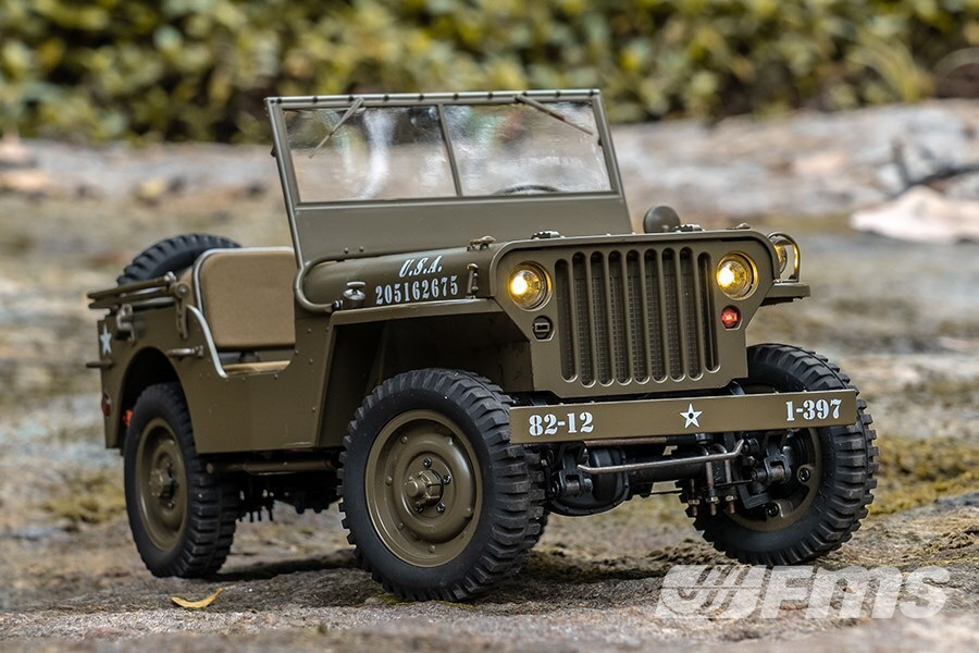 FMS 1/12 RC 1941 Willys MB RTR