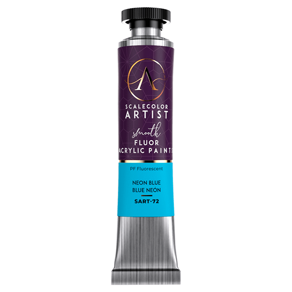 Scale 75 Scalecolor Artist Neon Blue 20ml Acrylic Paint