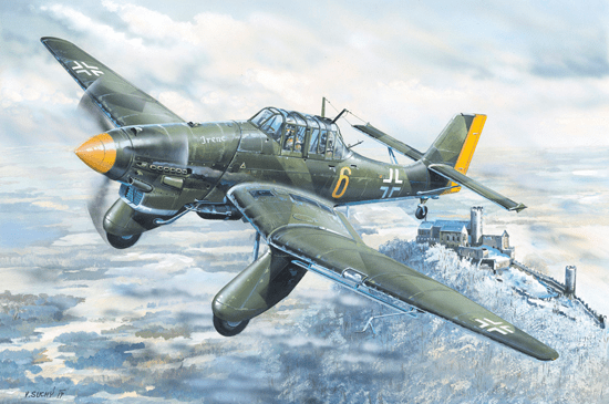 Trumpeter 1/24 Junkers Ju-87A Stuka Plastic Model Kit 02420