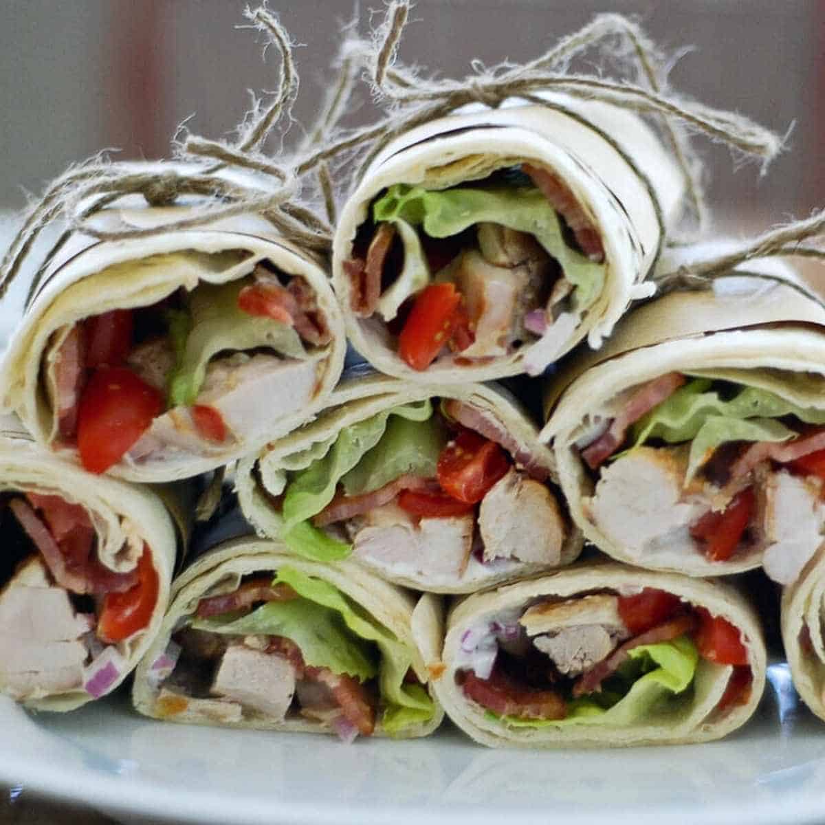 Chicken Bacon Ranch Wraps Front Range Fed