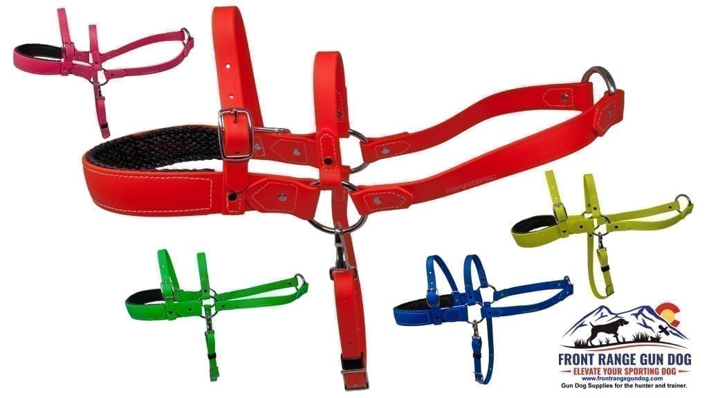 Padded Beta Roading Harness Front Range Gun Dog