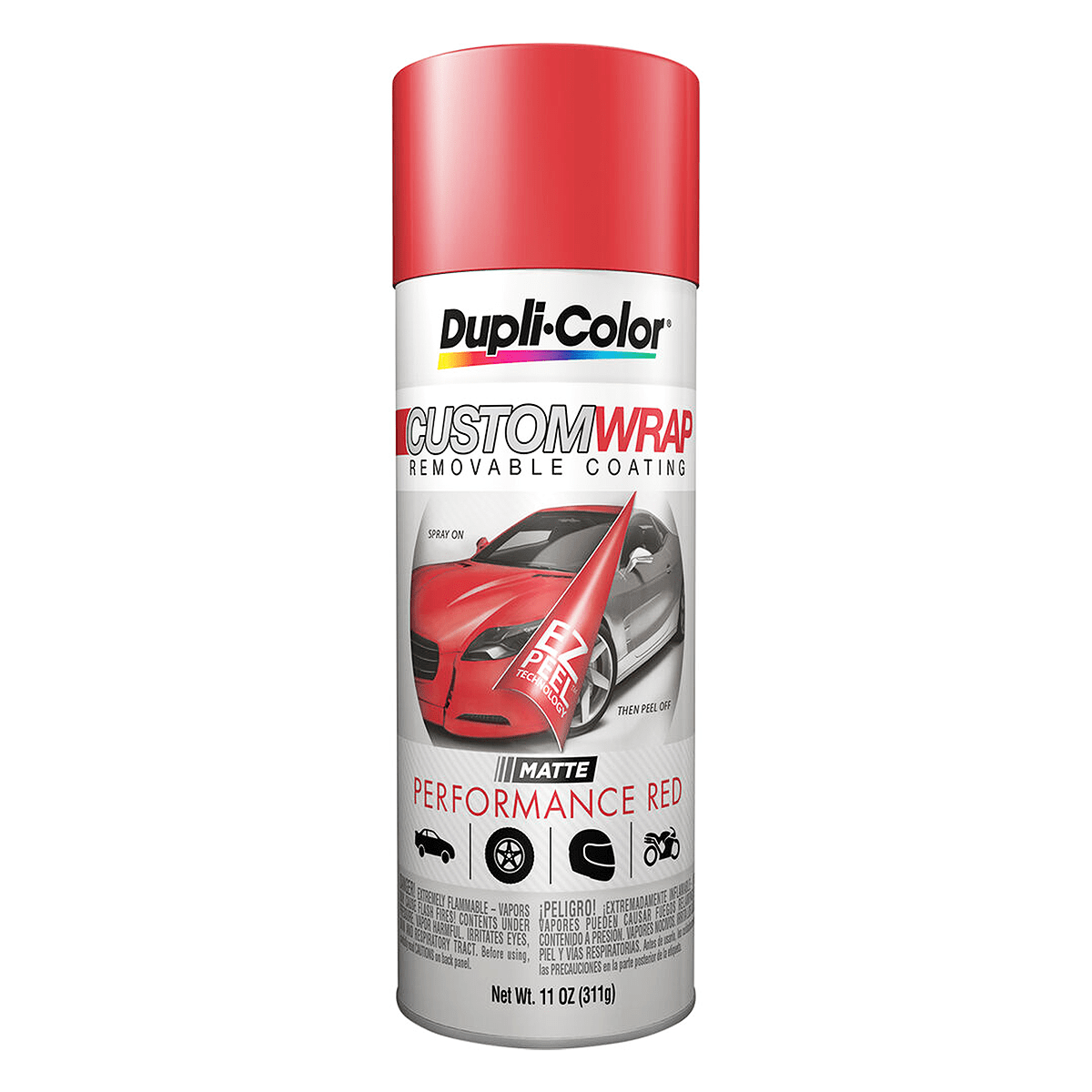 Matte Performance Red Custom Wrap Removable Coating (11oz) Frost Auto