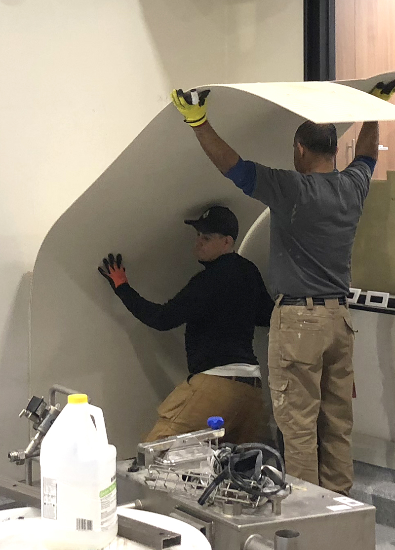 FRP Installation Services We install Fiberglass Reinforced Panels