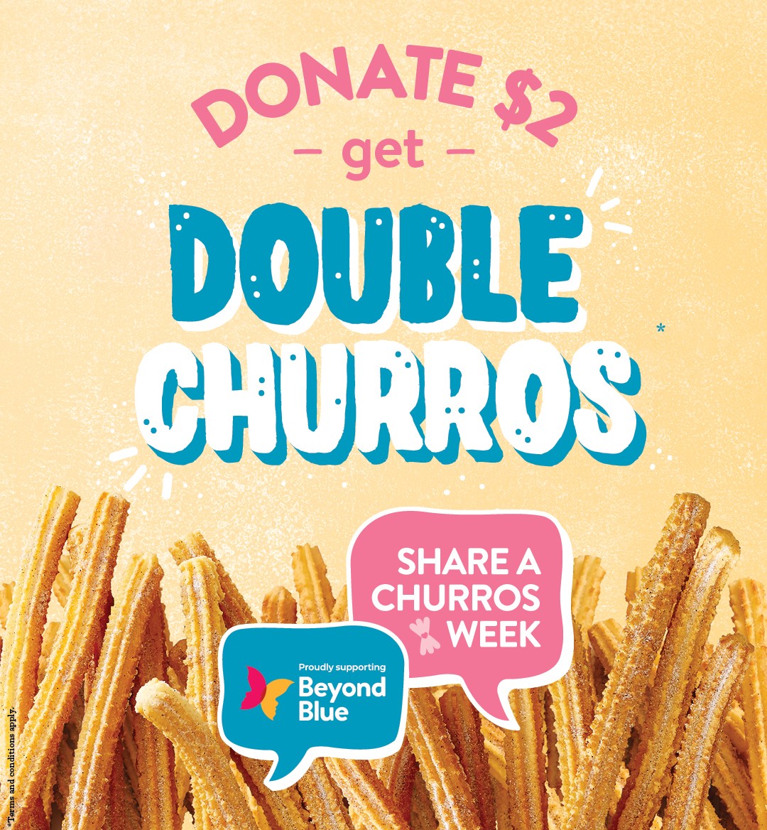 DEAL San Churro Donate 2 for Double Churros (1723 June 2019) frugal feeds