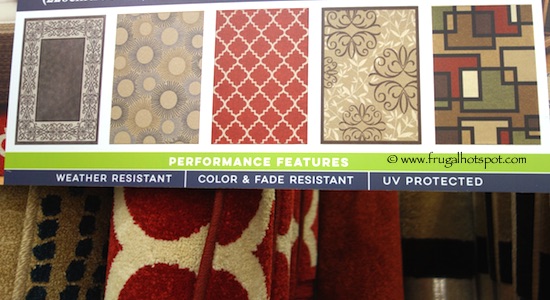 Costco Sale Orian Rug Easy Living 7.5′ x 10′ Indoor/Outdoor Rug 79.99