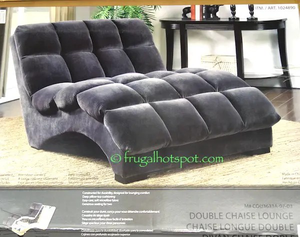 Malibu double adjustable chaise lounge. Costco: Bainbridge Double Chaise Lounge $349.99 | Frugal ...