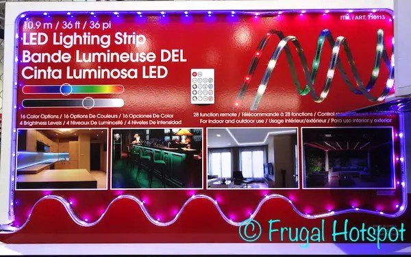 Costco Sale LED Lighting Strip 36 ft 29.89