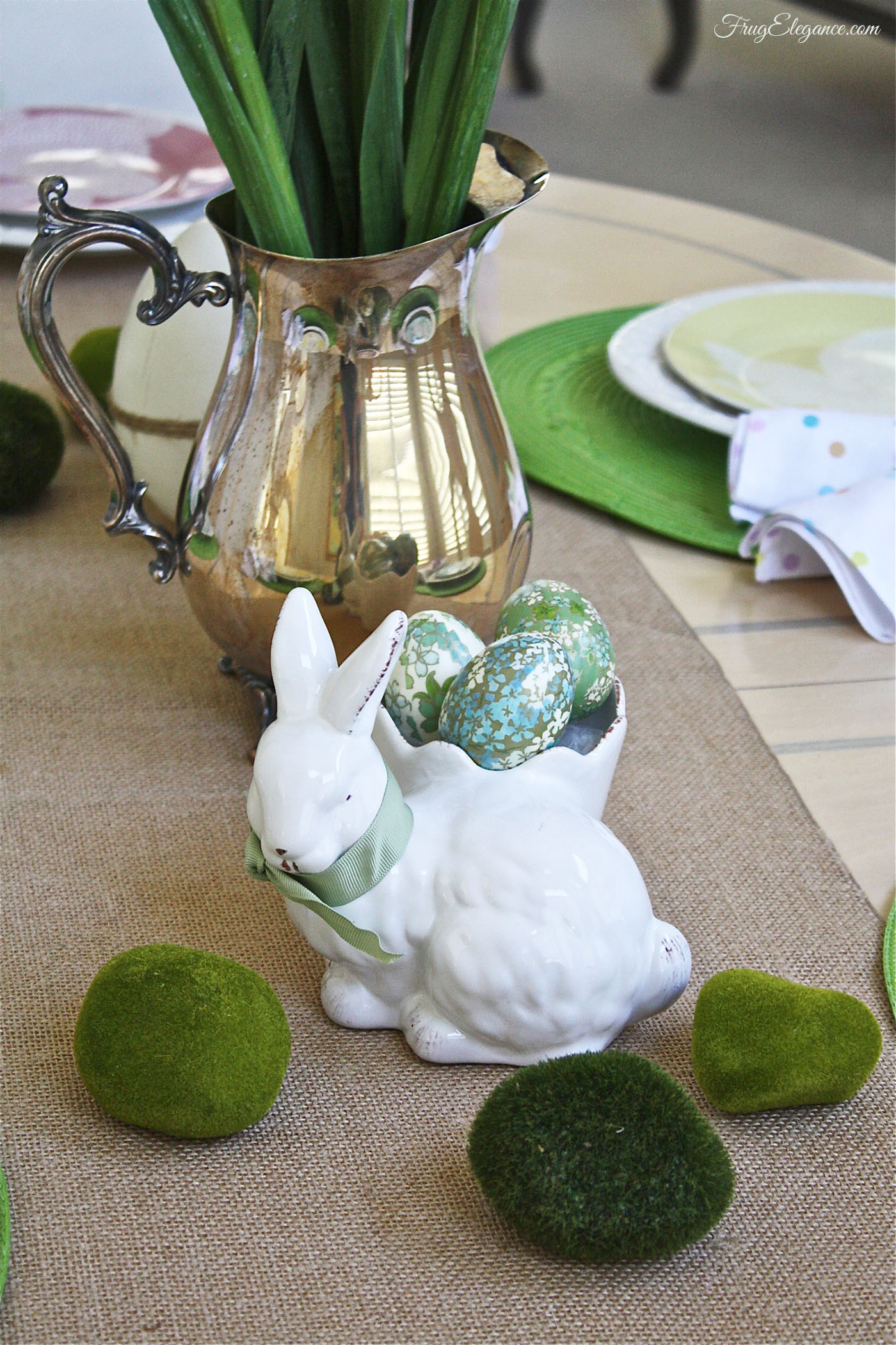 Elegant Easter Table FrugElegance