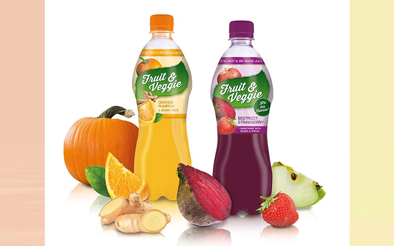 A trendy contemporary blend of fruits and vegetables FRUIT PROCESSING