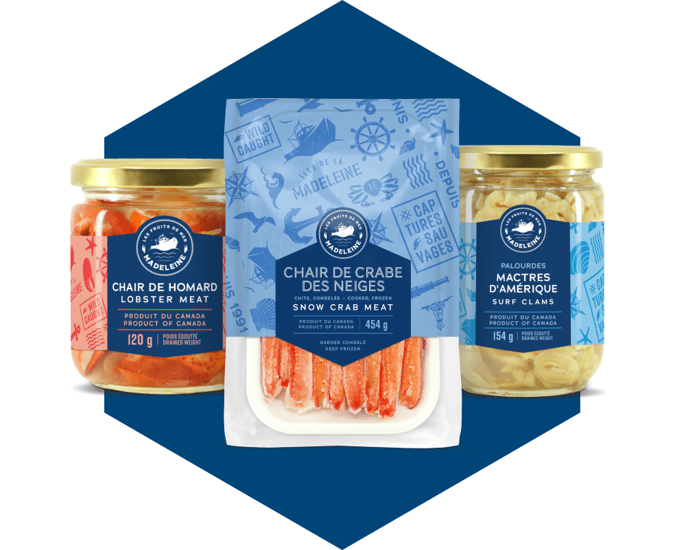 Qui sommesnous Les fruits de mer Madeleine