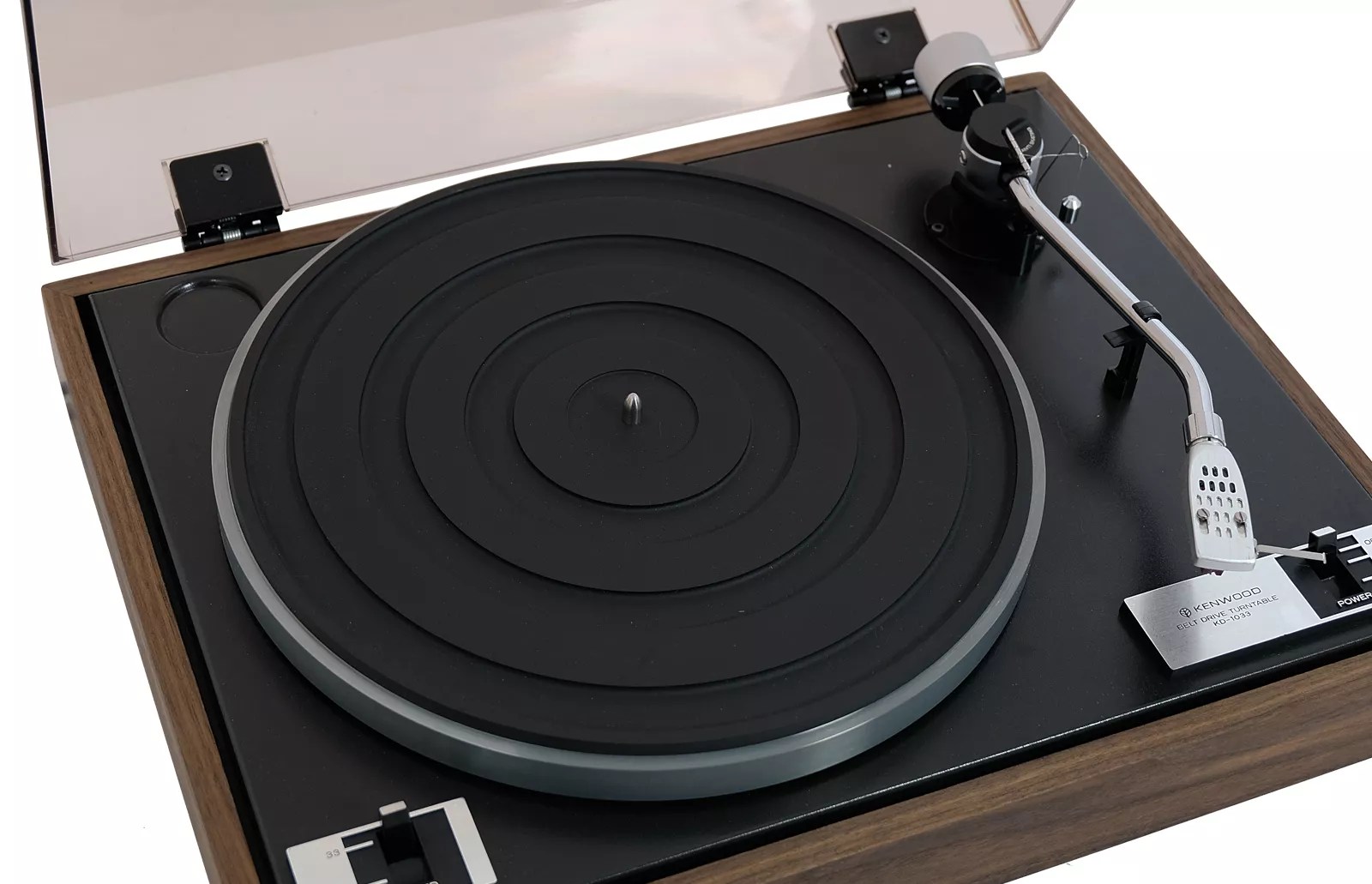 Kenwood KD 1033 turntable. Classic Vintage. Fully revitalized.
