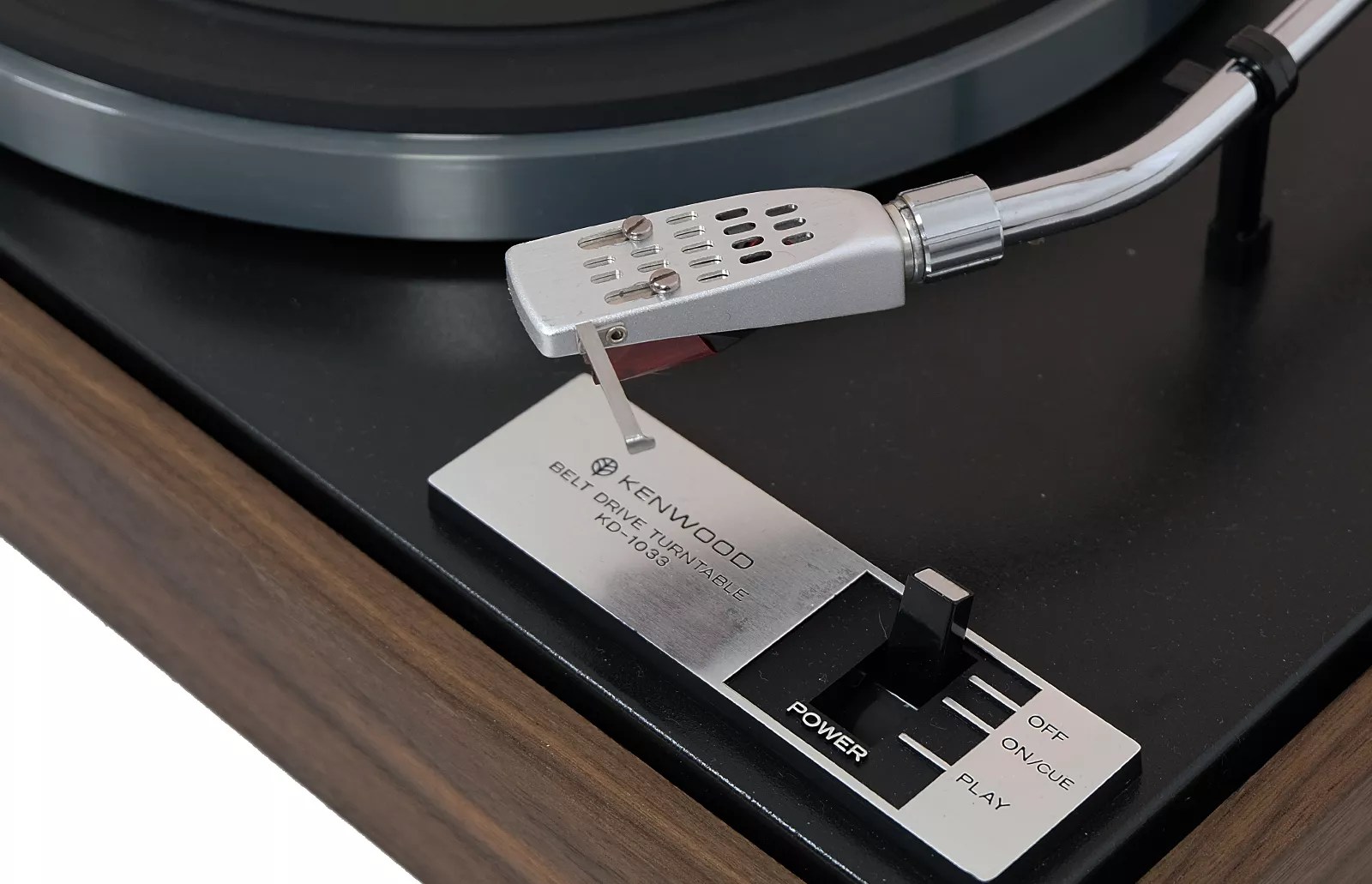 Kenwood KD 1033 turntable. Classic Vintage. Fully revitalized.