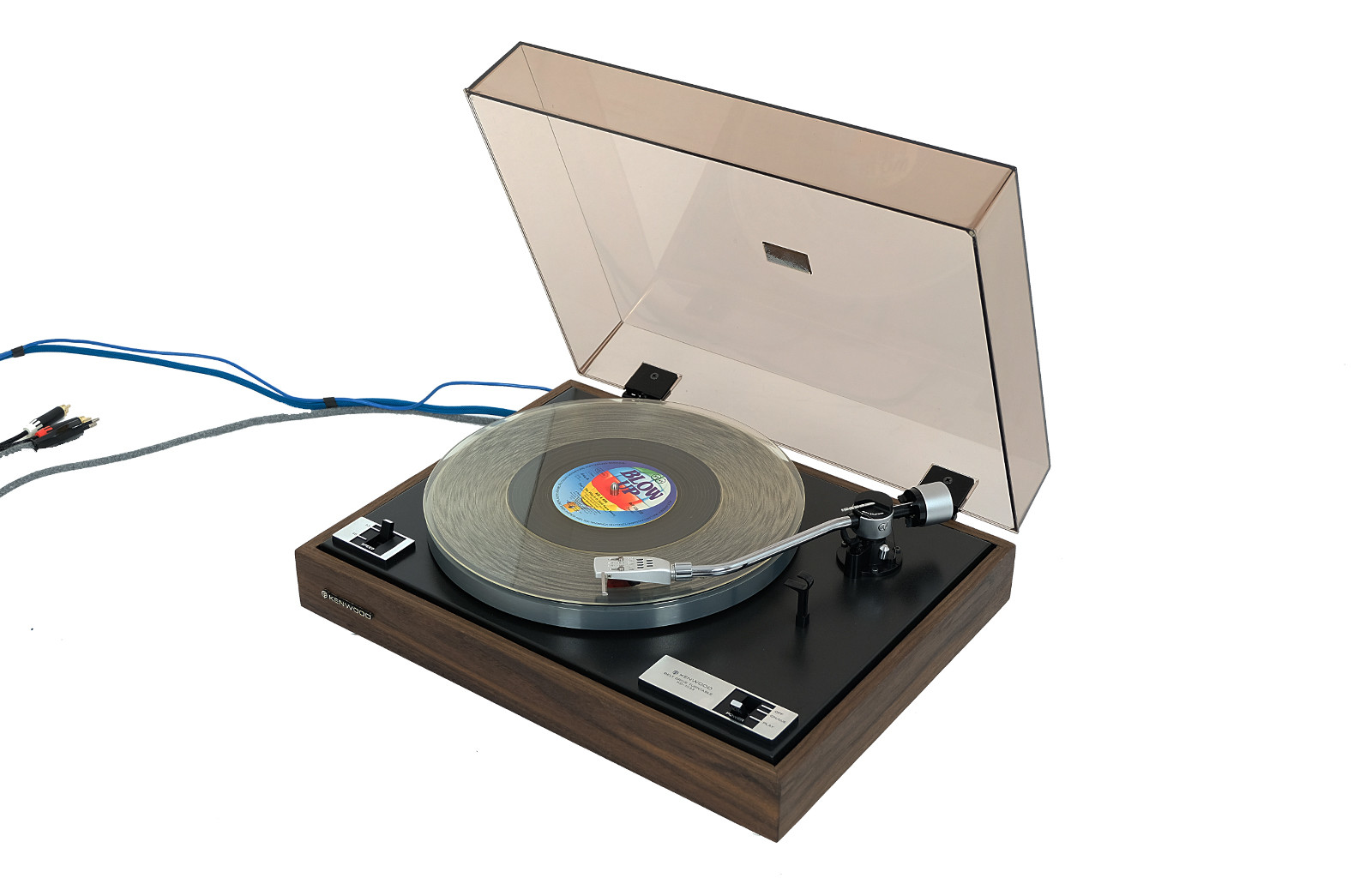 Kenwood KD 1033 turntable. Classic Vintage. Fully revitalized.