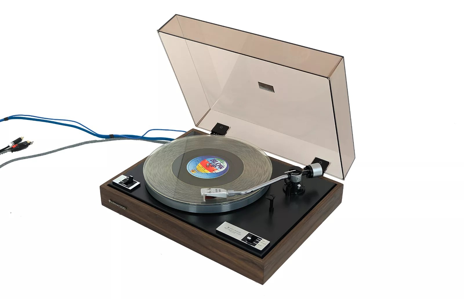 Kenwood KD 1033 turntable. Classic Vintage. Fully revitalized.