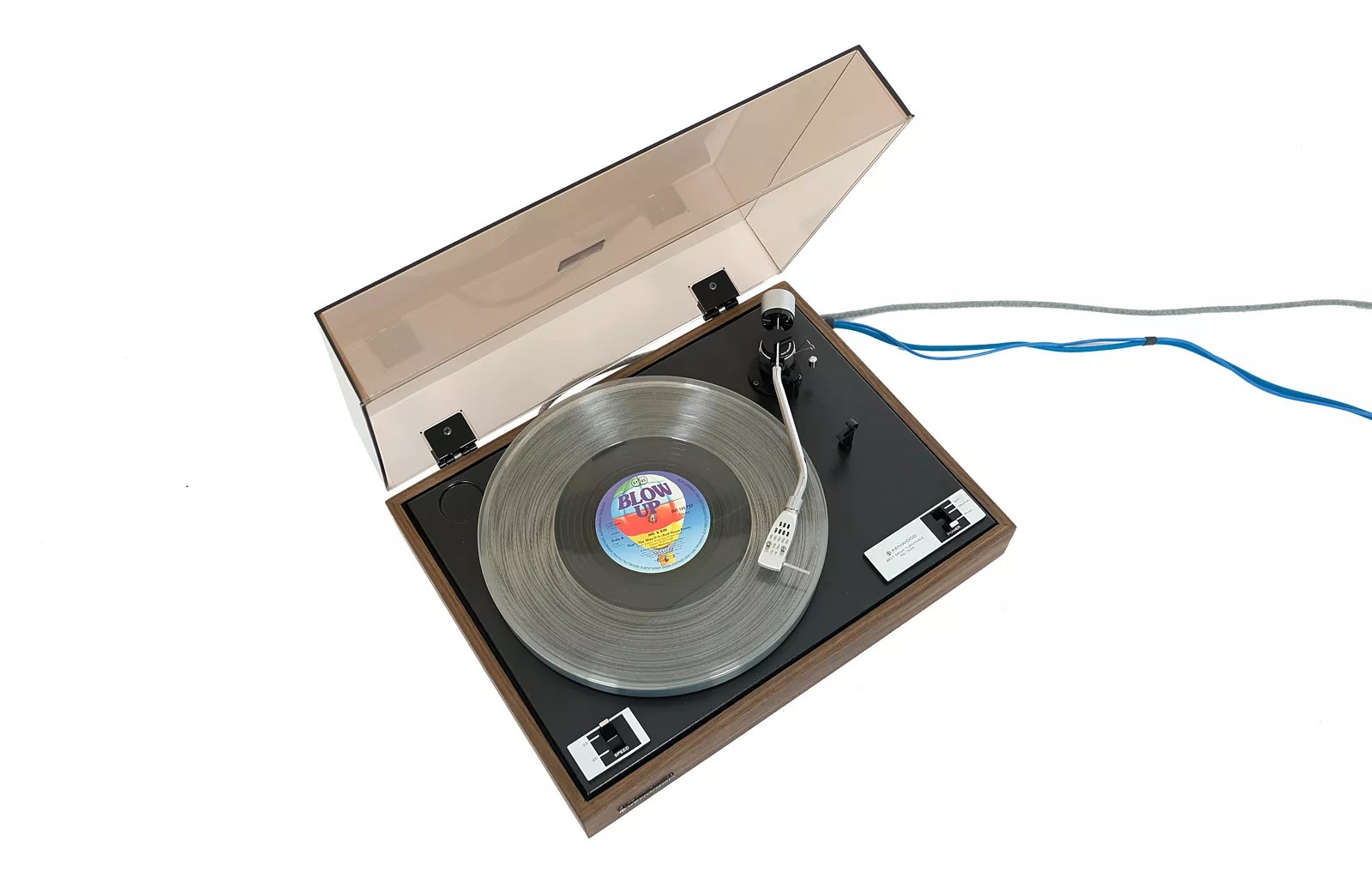 Kenwood KD 1033 turntable. Classic Vintage. Fully revitalized.