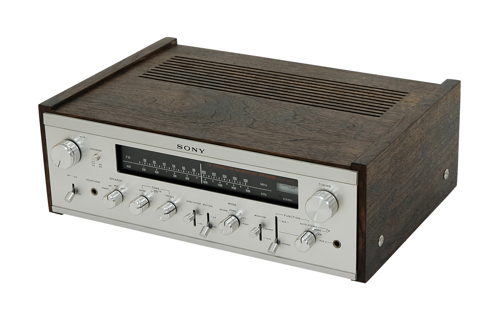 Sony STR 6055 Stereo Receiver. Classic Vintage. Completely revitalized.