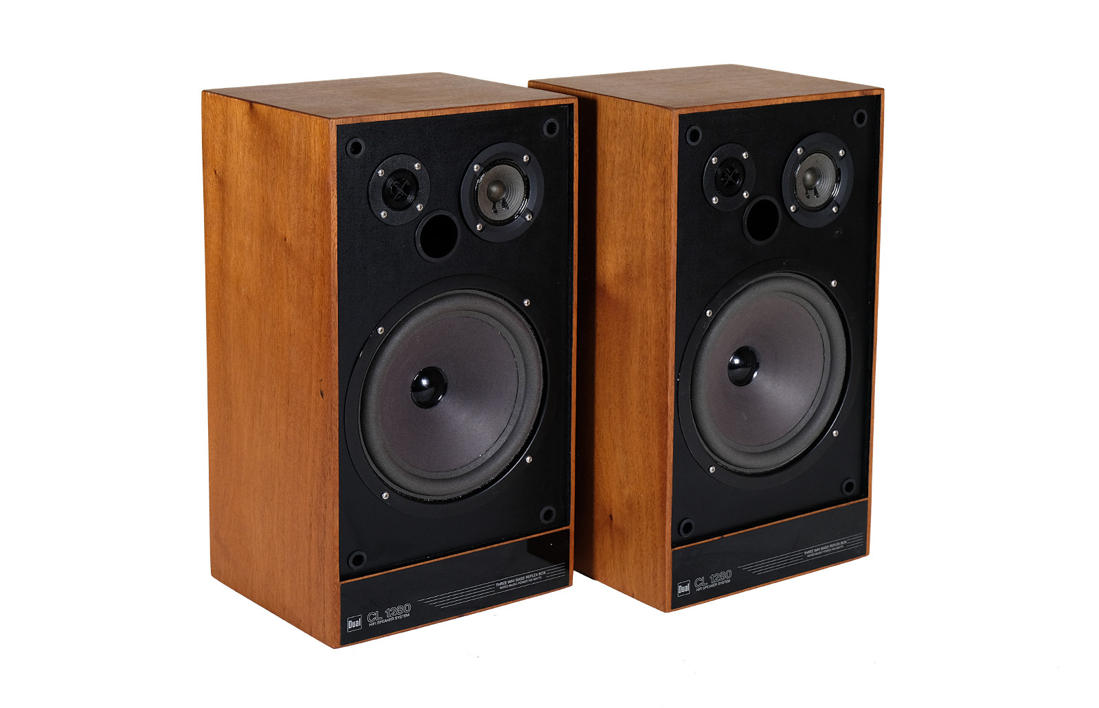 Dual CL1280 speakers. Classic Vintage. Fully revitalized.