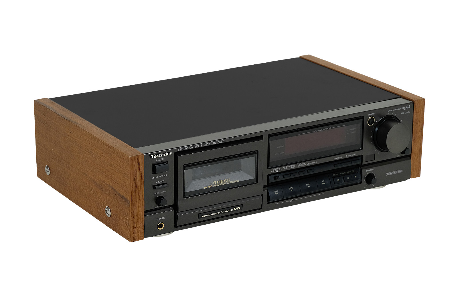Technics RSBX626 stereo cassette deck. Fully revitalized.