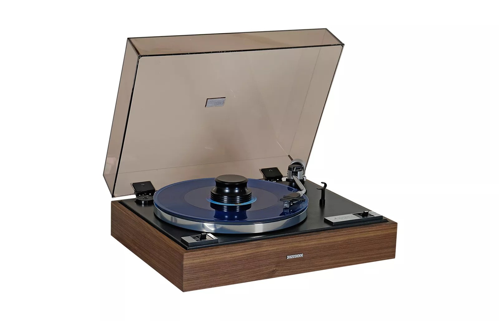 Kenwood KD 1033 turntable. Classic Vintage. Fully revitalized. Shure