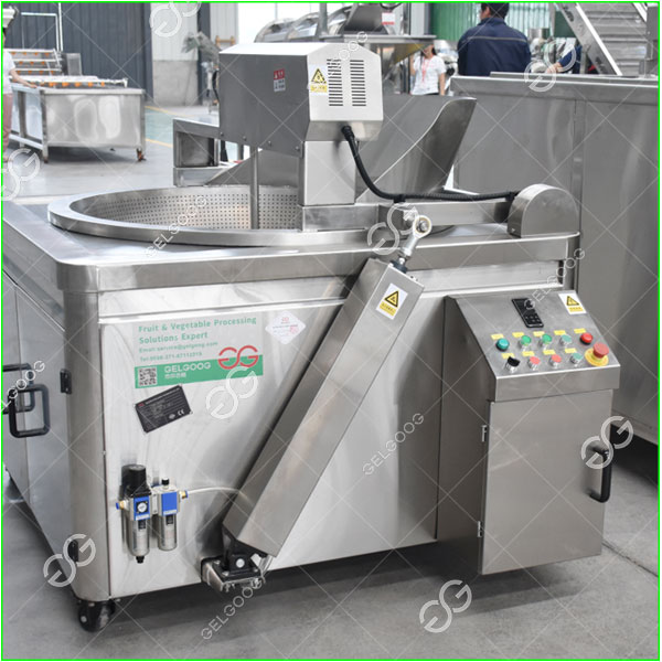 Industrial Round Pan Frying Machine Batch Fryer fryersolution