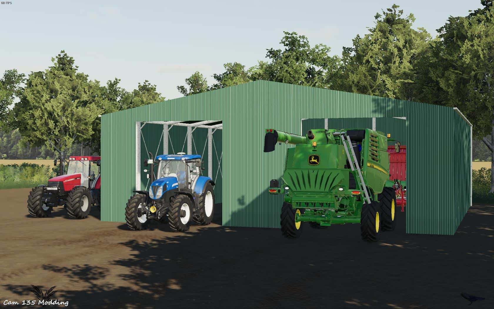 Machine Shed Prefab v1.0.0.0 Mod Farming Simulator 19 Mod / FS19