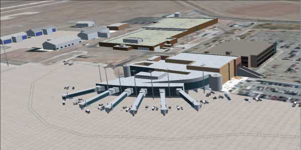 FSX Amarillo Rick Husband International Airport to Perfect