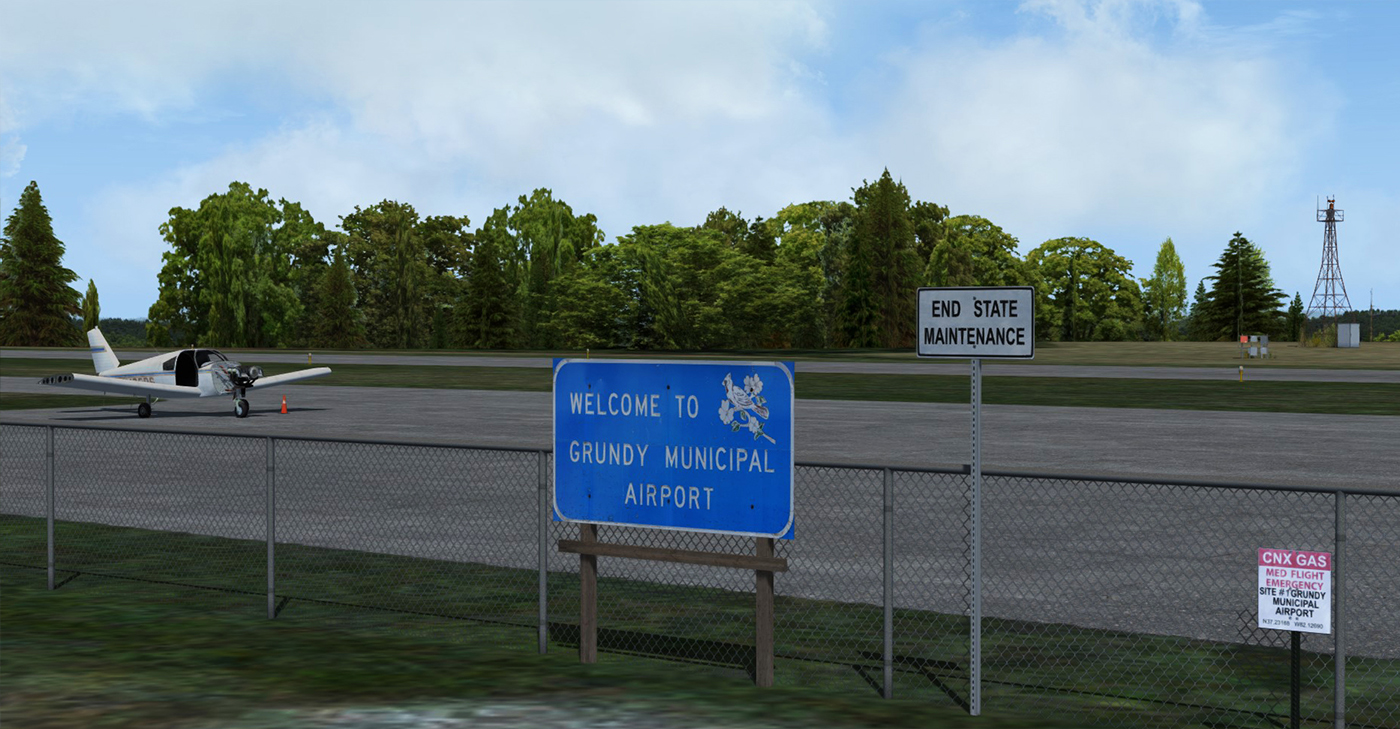 P3D v4 Grundy Municipal Airport (KGDY) Grundy, Virginia for FSX/P3Dv4 FSDeveloper
