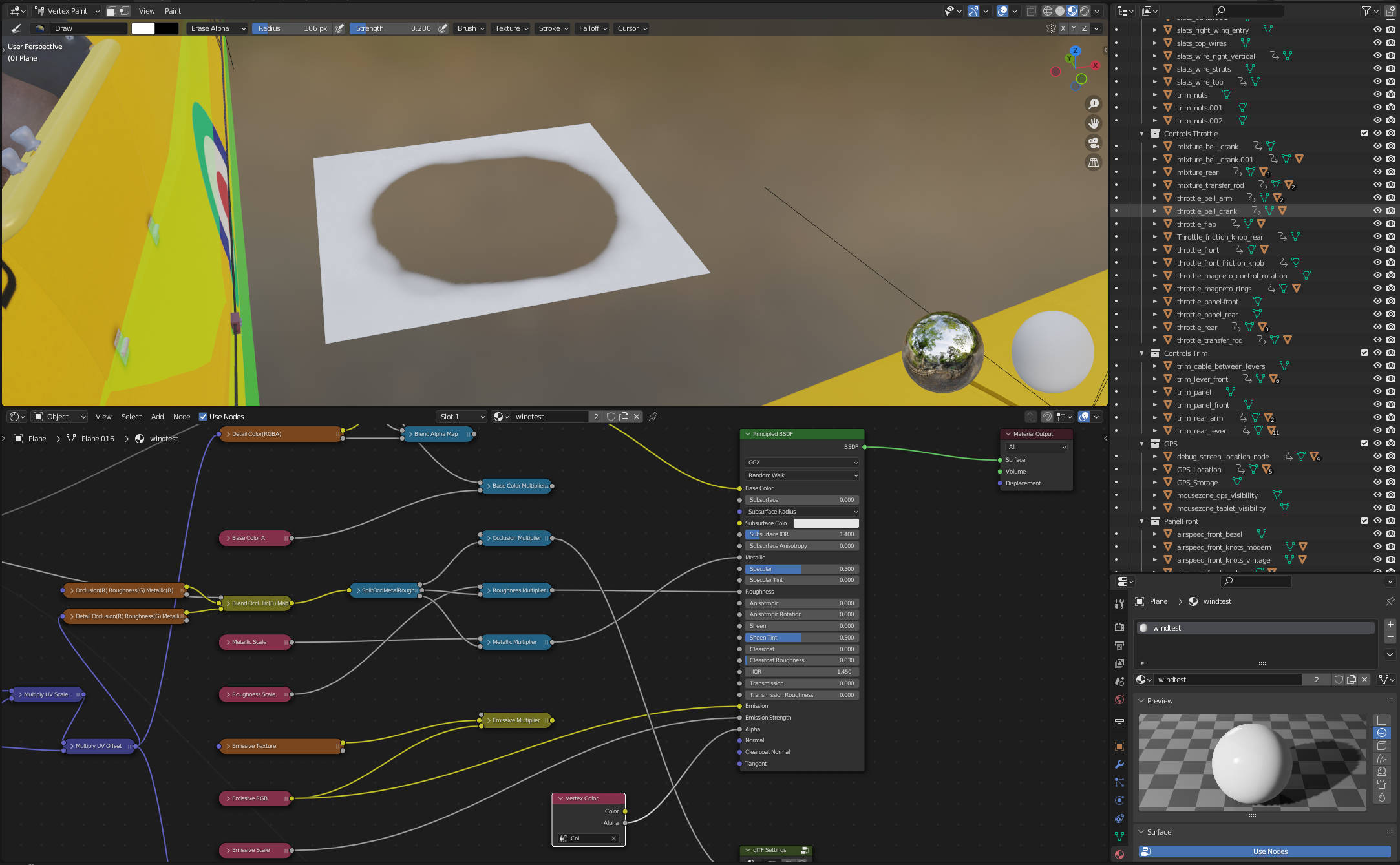 MSFS How to see vertex paint alpha channel FSDeveloper