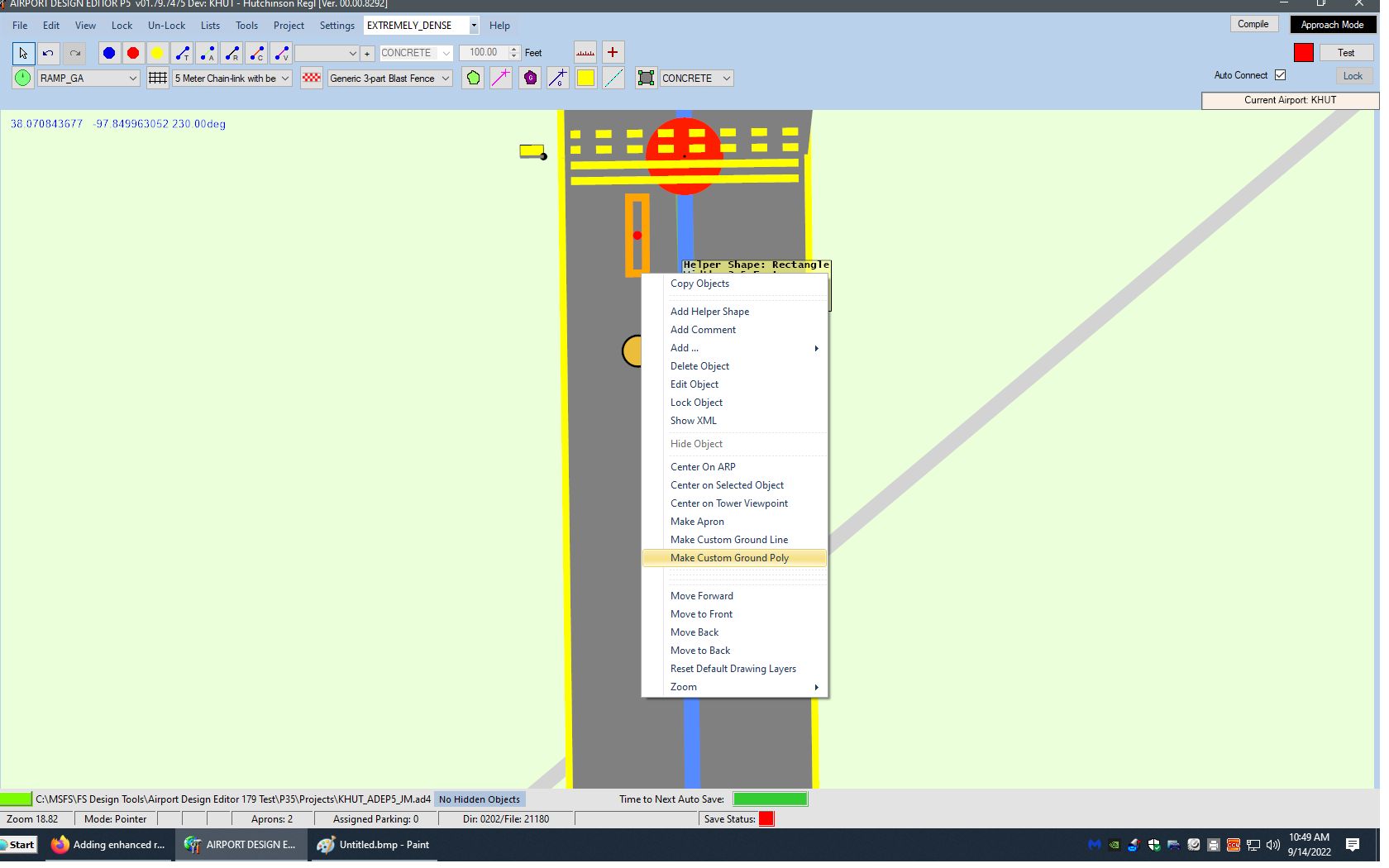 Adding enhanced runway markings FSDeveloper