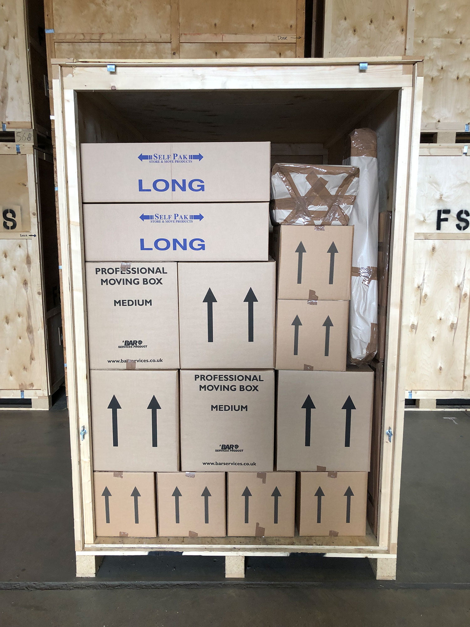 Containerised Storage F Smith & Son Removals & Storage Croydon London