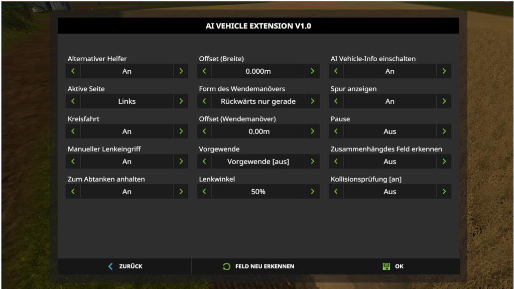 AI VEHICLE EXTENSION V1.1.0.0 FS17 Farming Simulator 17 mod / FS 2017 mod