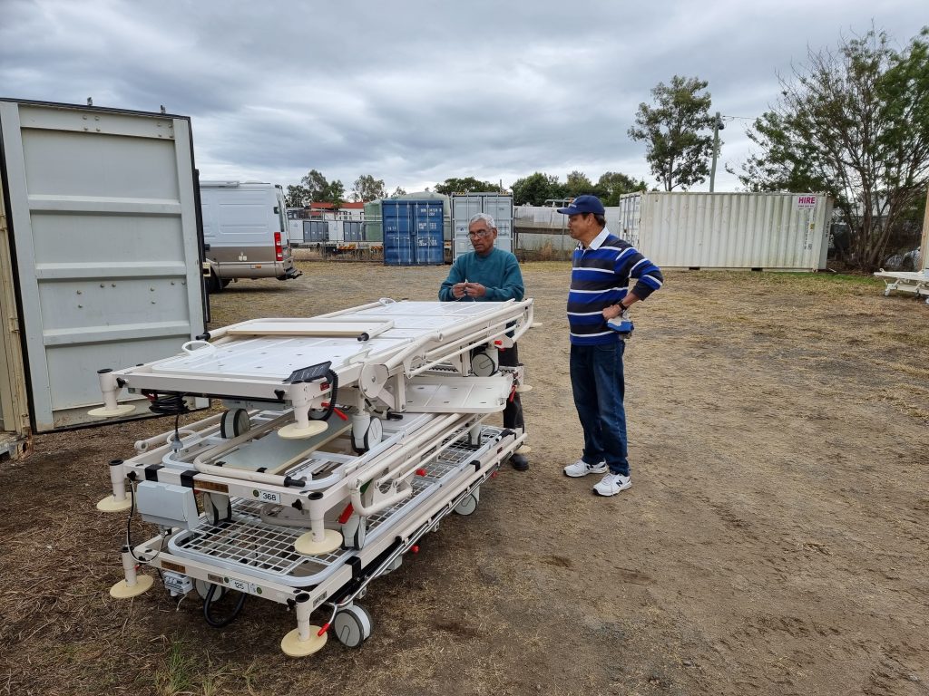 First shipment of beds sets sail to aid Lankan ICU wards battle