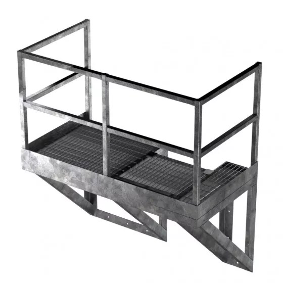 Wall Mounted Platform Fabweld Steel Products