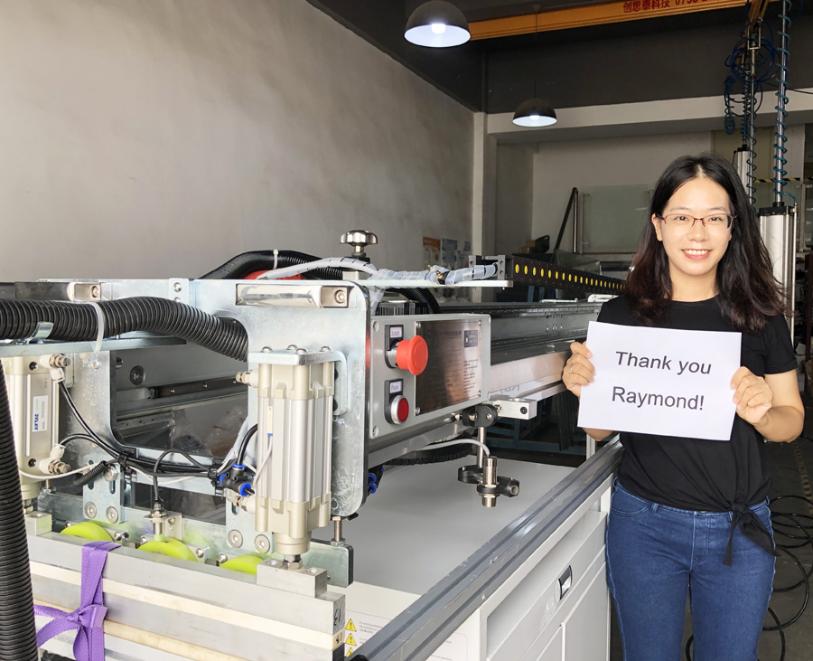 Video of ceramic roller cleaner Fstechwin