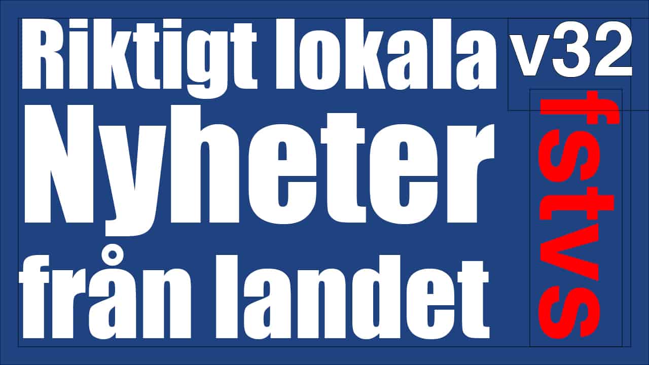 Nyheter från landet vecka 32 Från Stockholm till vägens slut