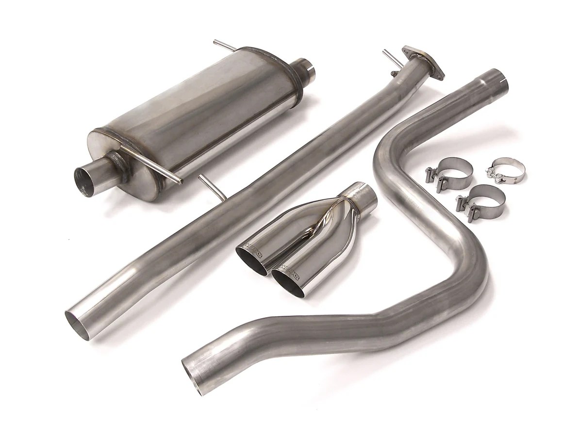 FSWERKS Stainless Steel Catback Sport Exhaust System Ford Fiesta ST
