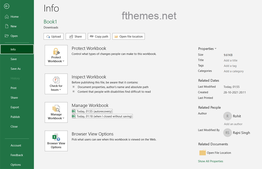 How To Password Protect Excel File