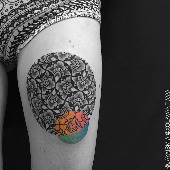 Lovely Black Tattoos With Geometrical Patterns 16 – Fubiz Media 721_x_721_jpg