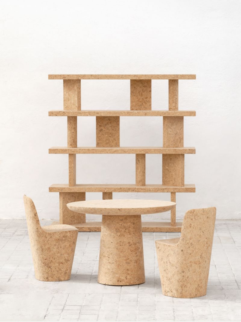 New Cork Furniture by Jasper Morrison Media